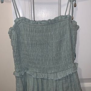 The Impeccable Pig tiered ruffle smocked dress